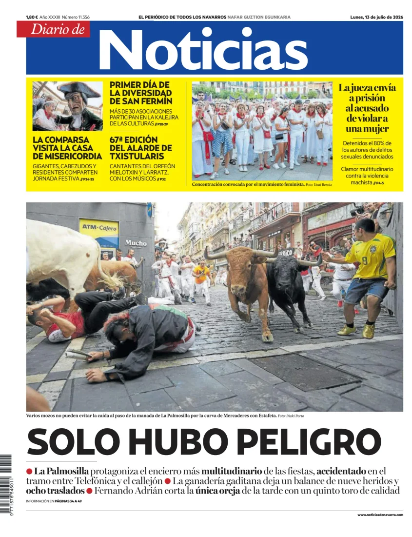 Diario de Noticias (Spain) — 13/07