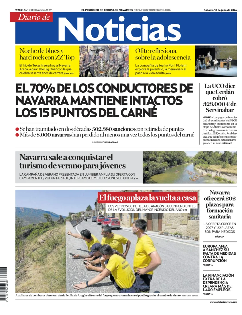 Diario de Noticias (Spain) — 18/07