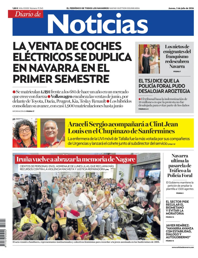 Diario de Noticias (Spain) — 02/07