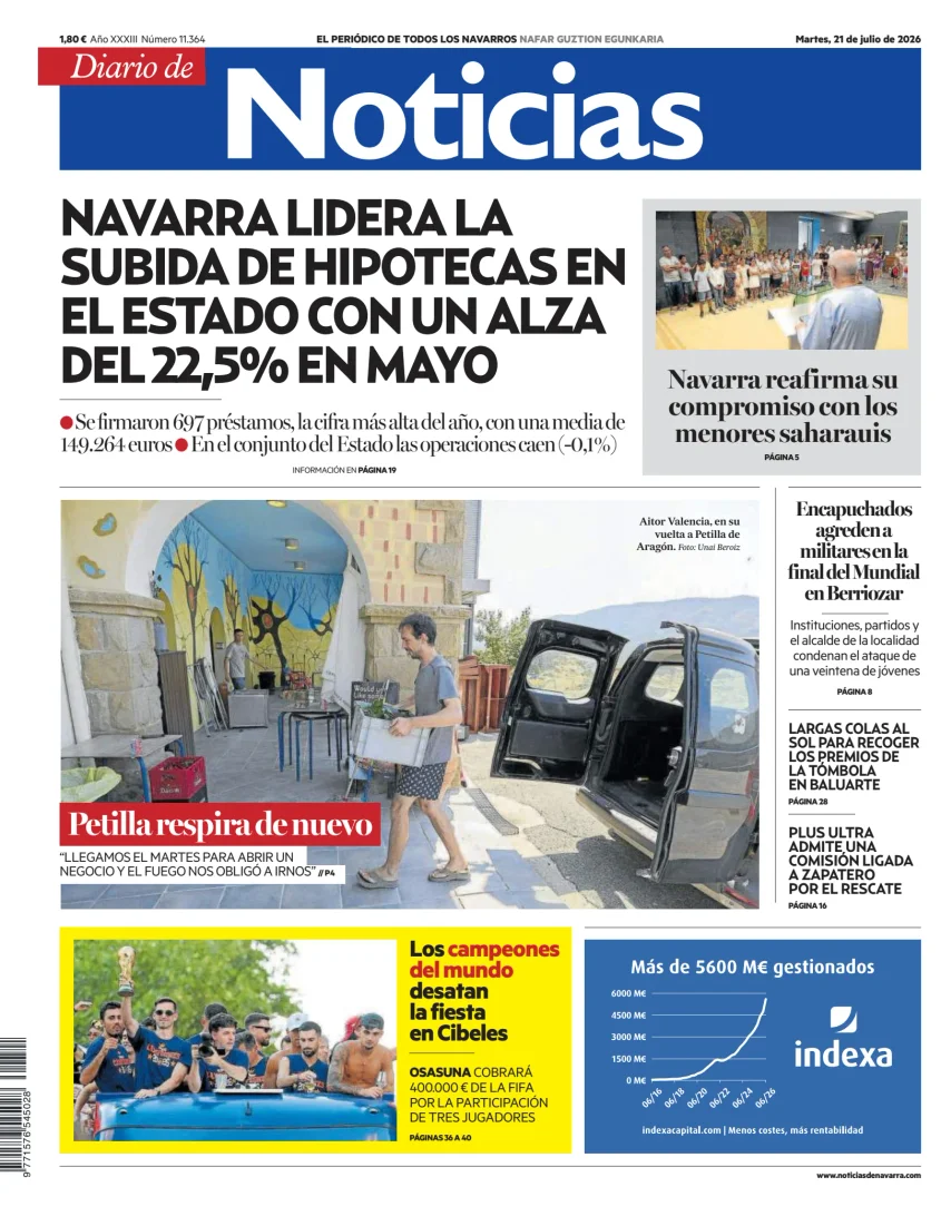 Diario de Noticias (Spain) — 21/07