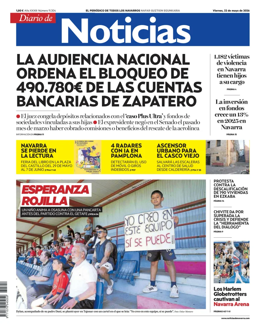Diario de Noticias (Spain) — 22/05