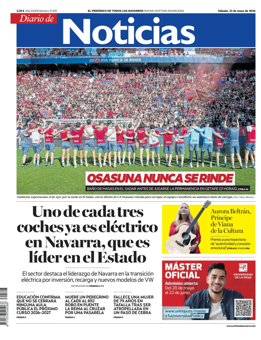 Diario de Noticias (Spain) — 23/05