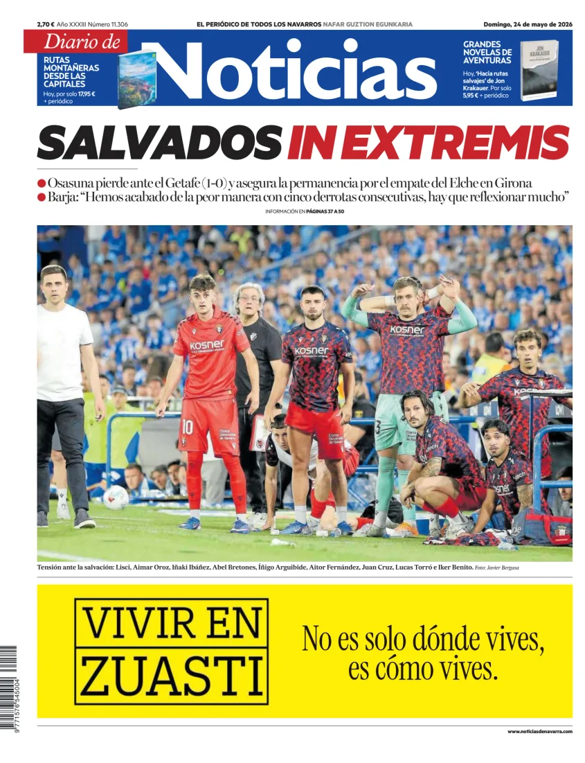 Diario de Noticias (Spain) — 24/05