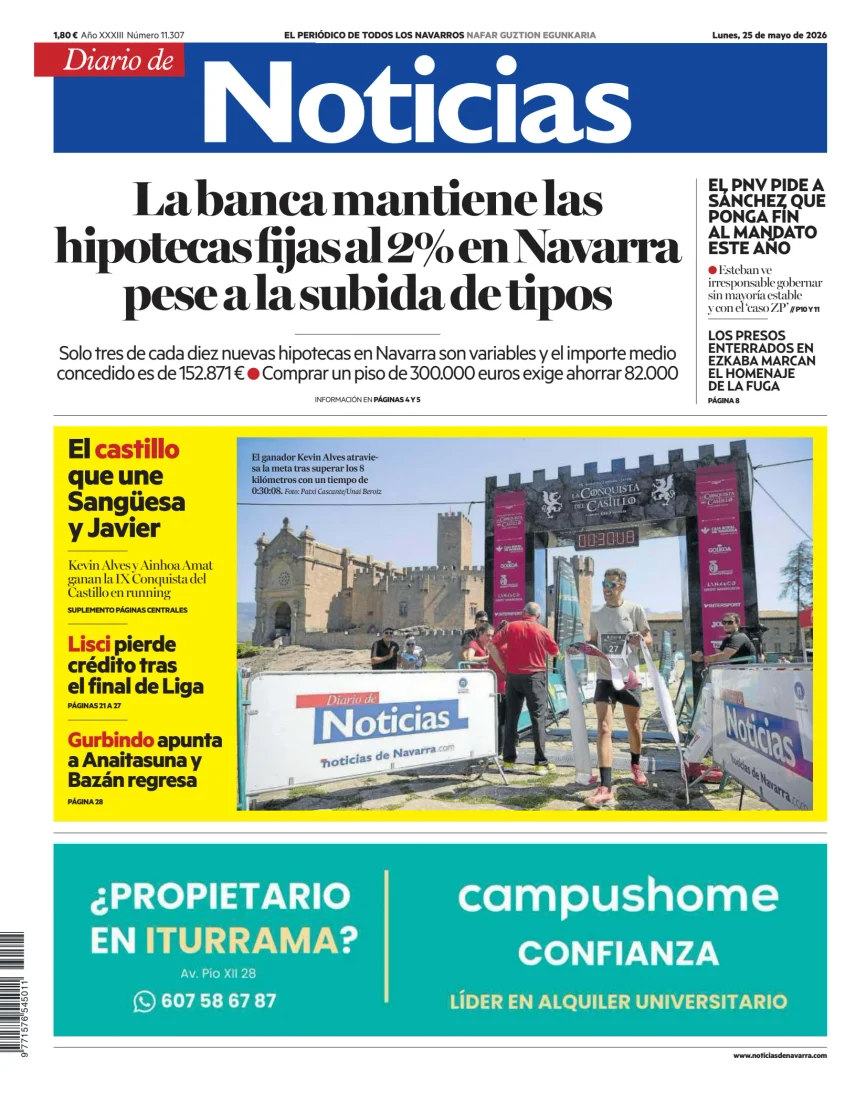 Diario de Noticias (Spain) — 25/05
