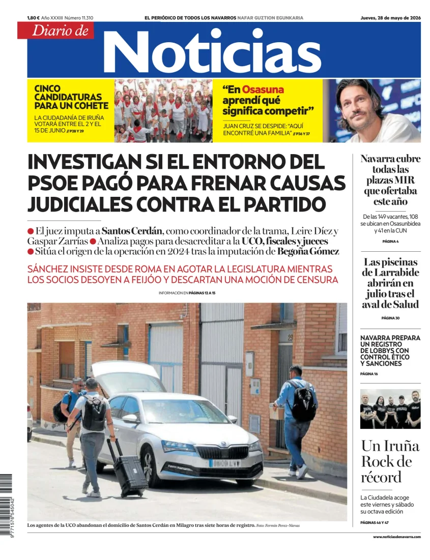 Diario de Noticias (Spain) — 28/05