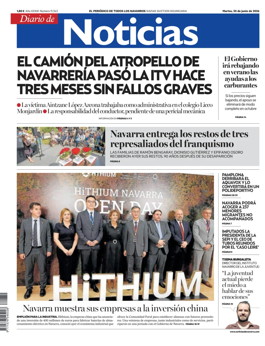 Diario de Noticias (Spain) — 30/06