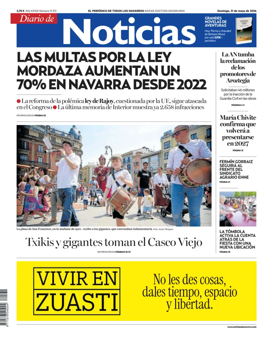 Diario de Noticias (Spain) — 31/05