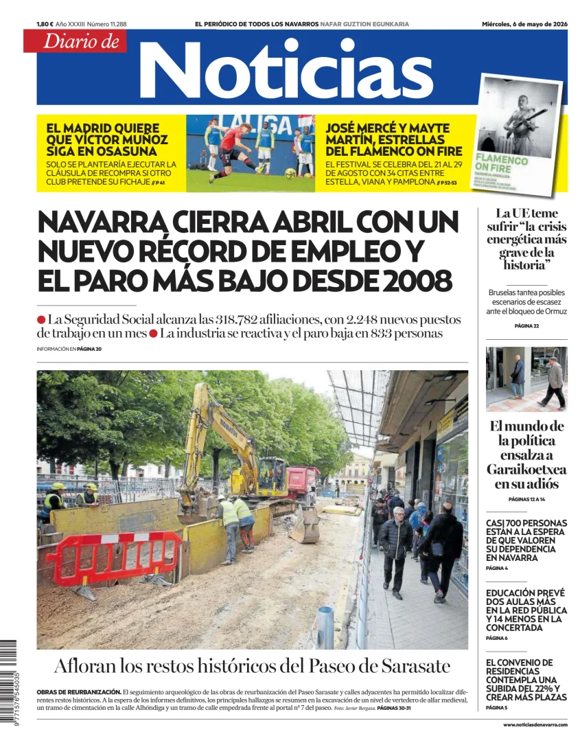 Diario de Noticias (Spain) — 06/05