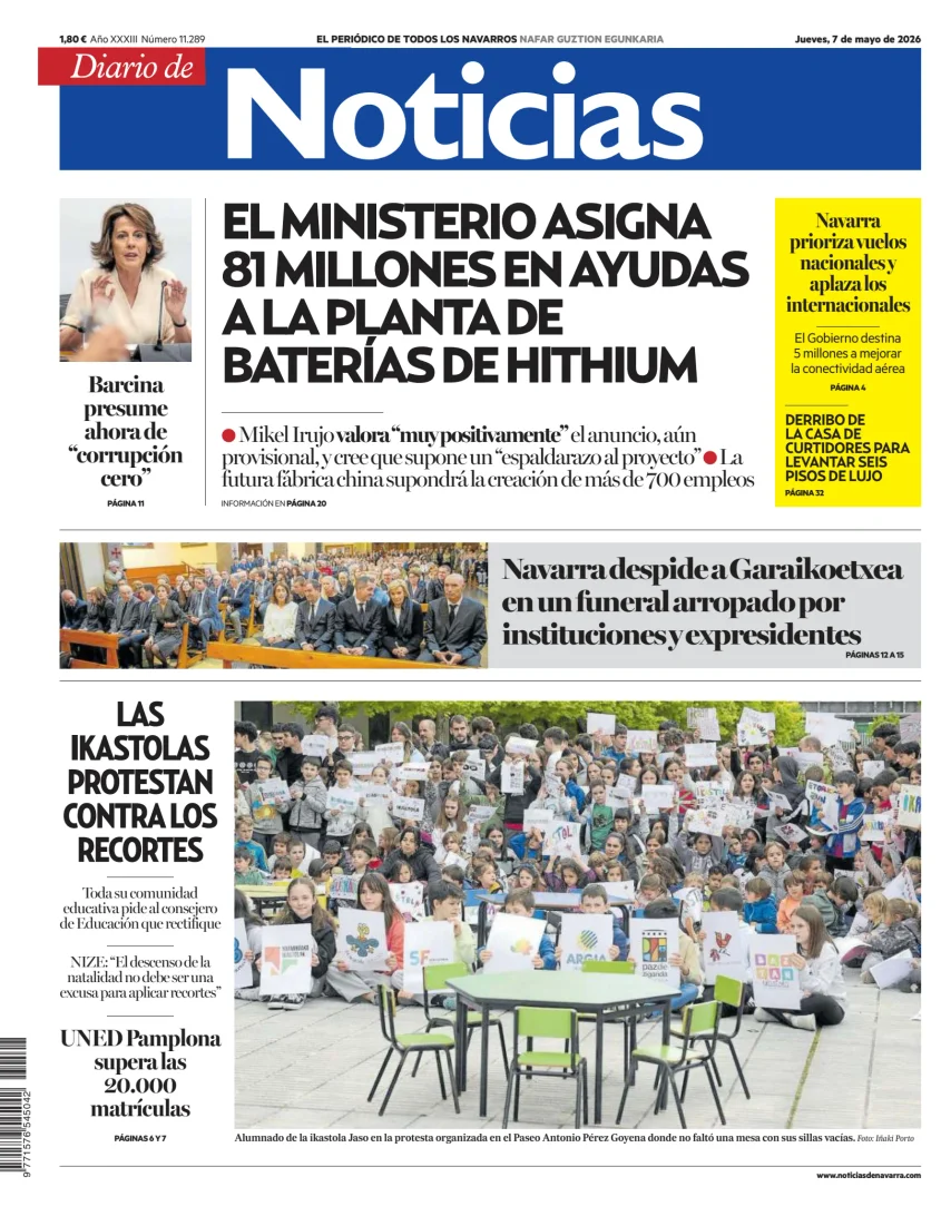 Diario de Noticias (Spain) — 07/05