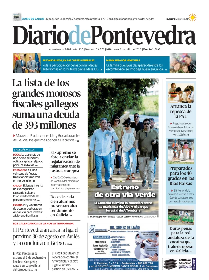 Diario de Pontevedra — 01/07