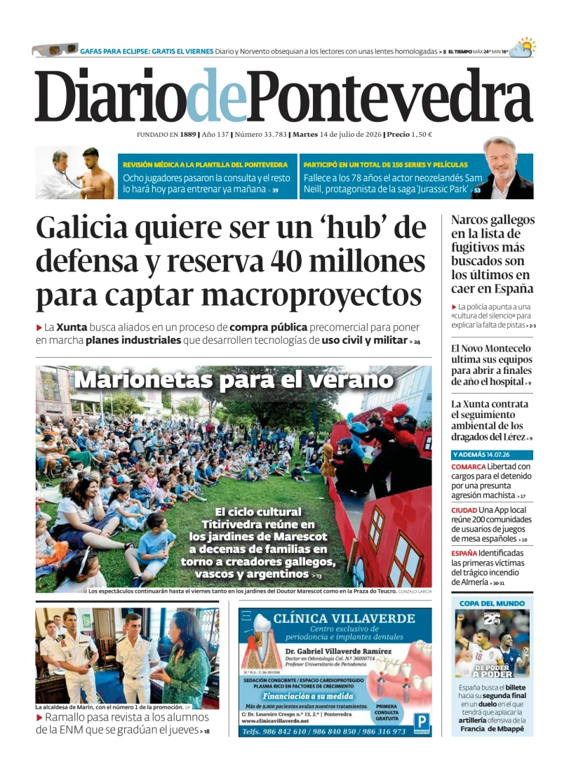Diario de Pontevedra — 14/07