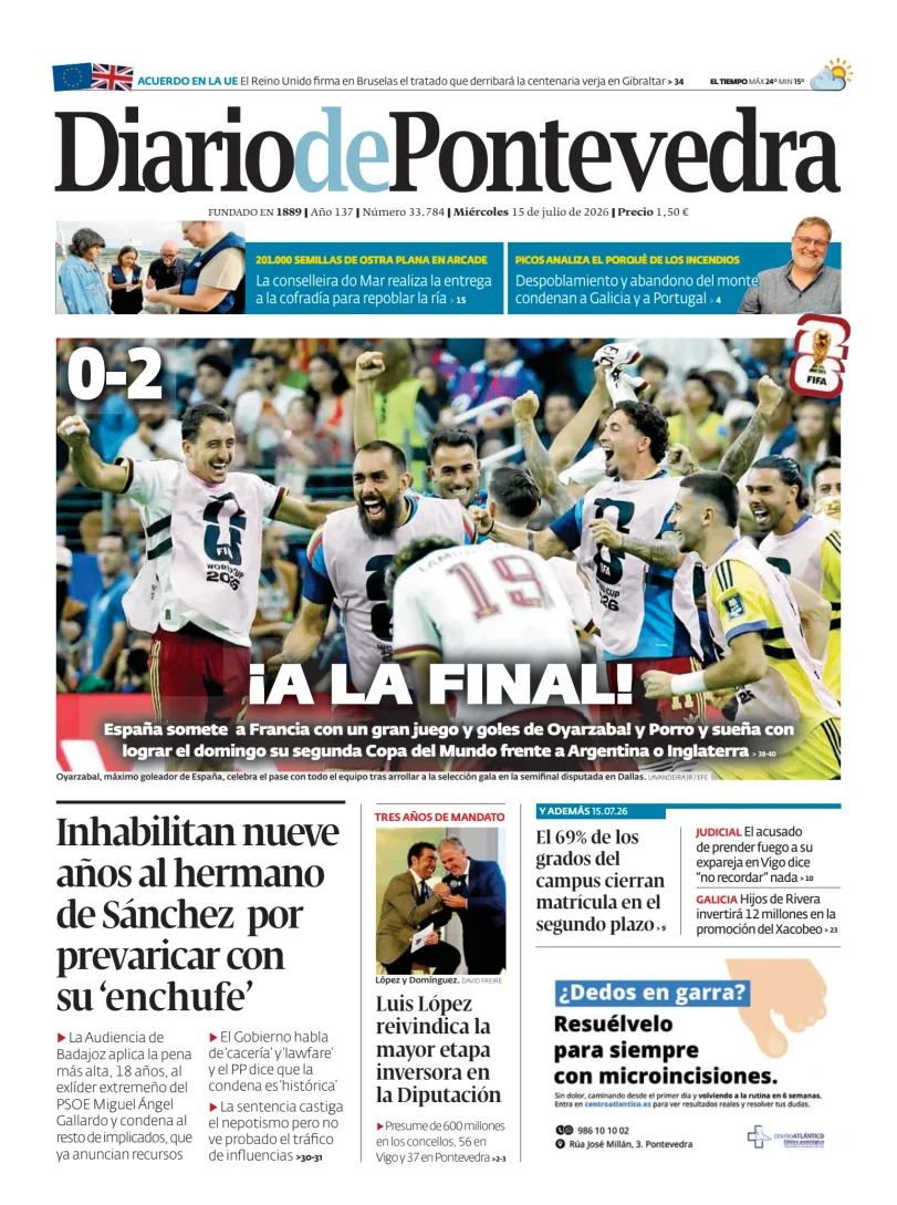Diario de Pontevedra — 15/07