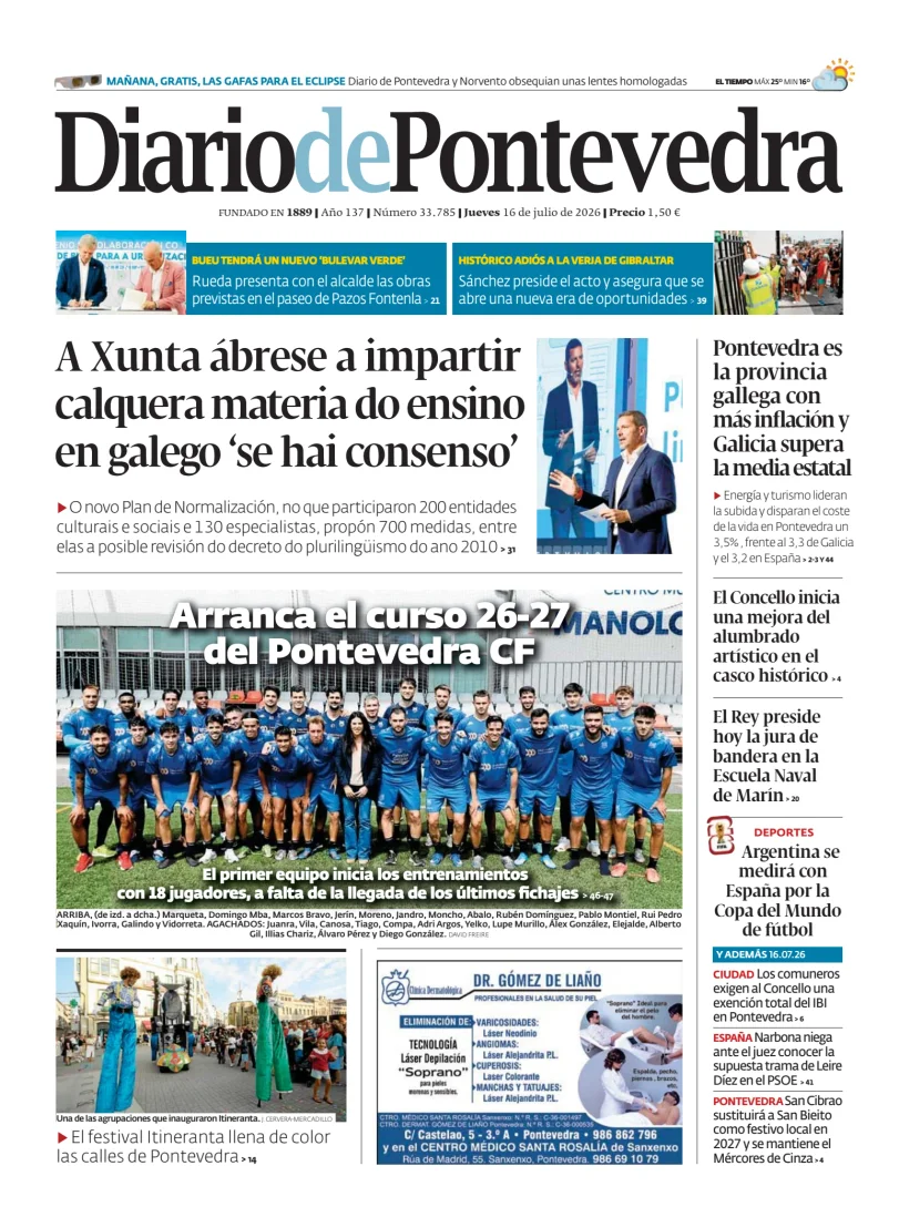 Diario de Pontevedra — 16/07