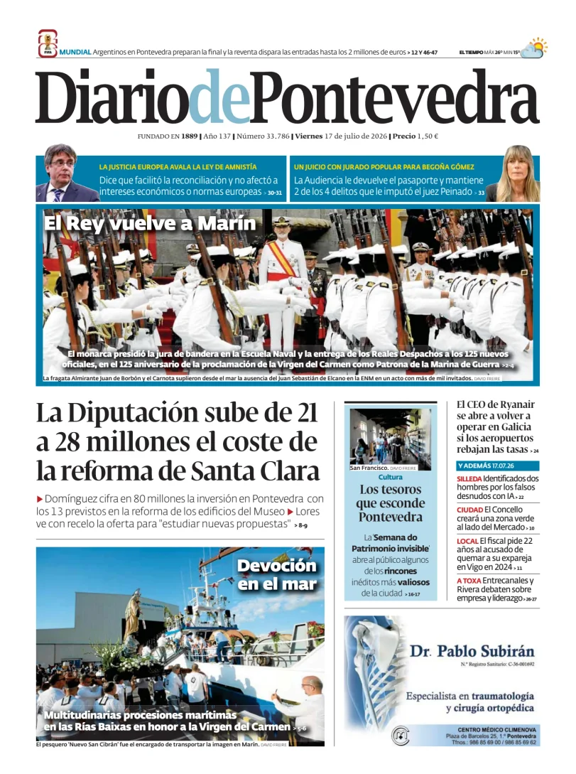 Diario de Pontevedra — 17/07