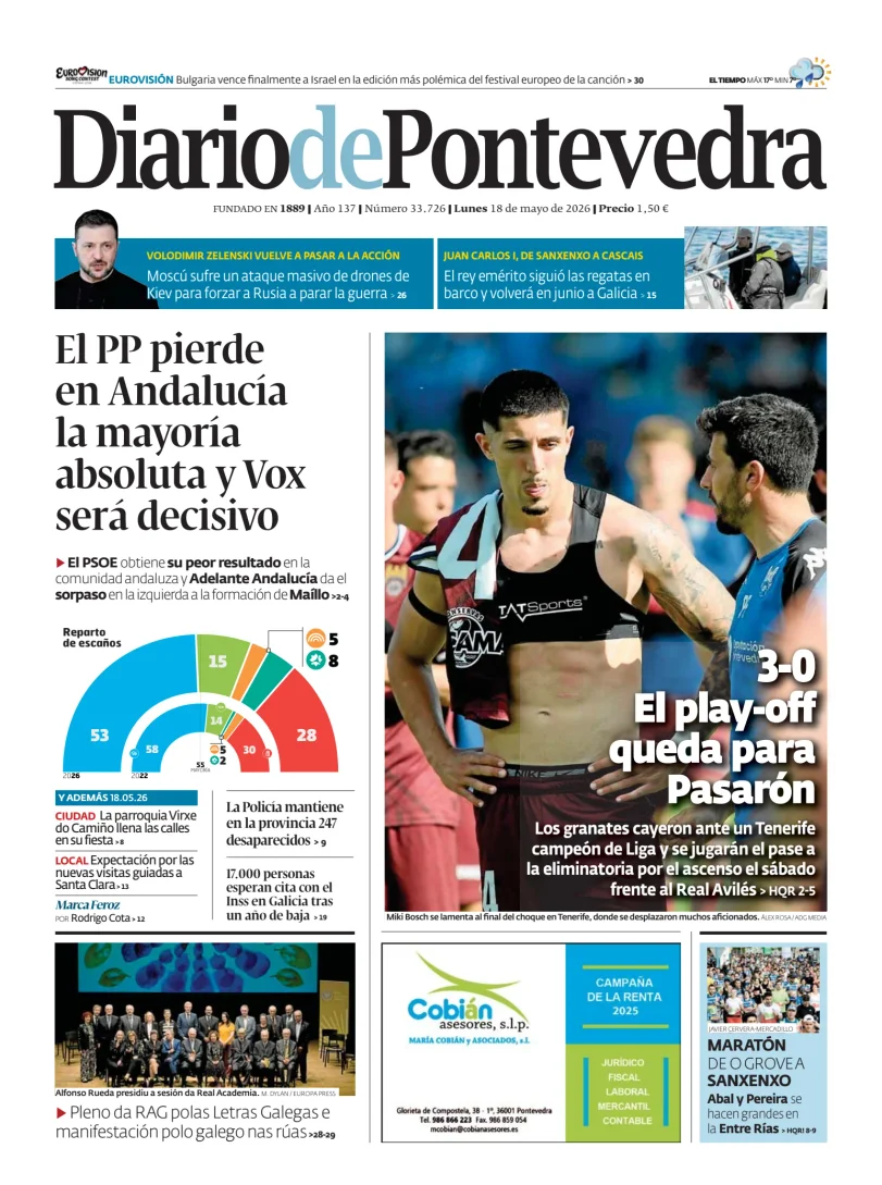 Diario de Pontevedra — 18/05