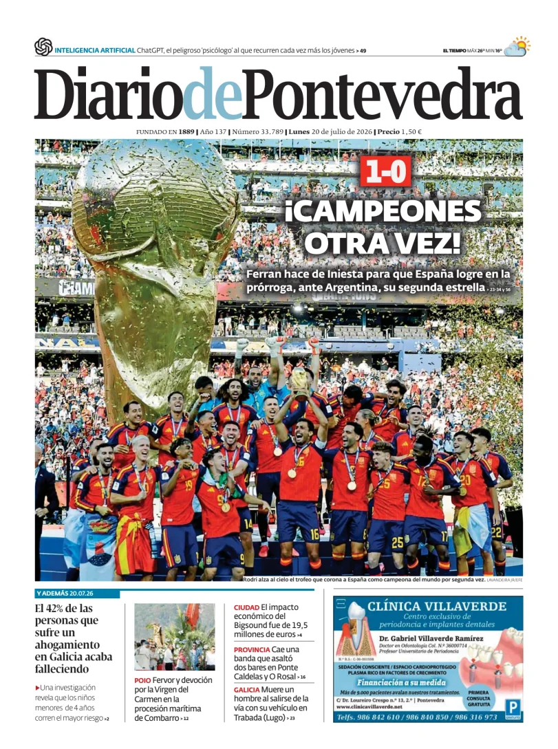 Diario de Pontevedra — 20/07