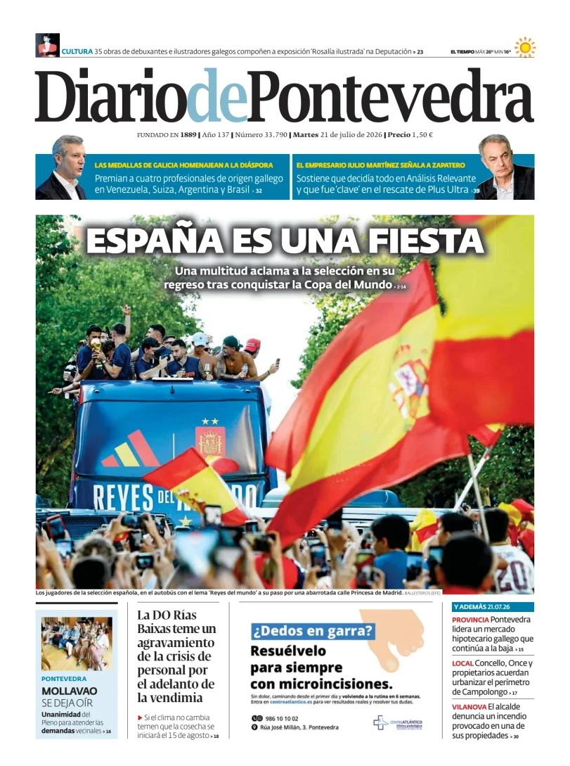 Diario de Pontevedra — 21/07
