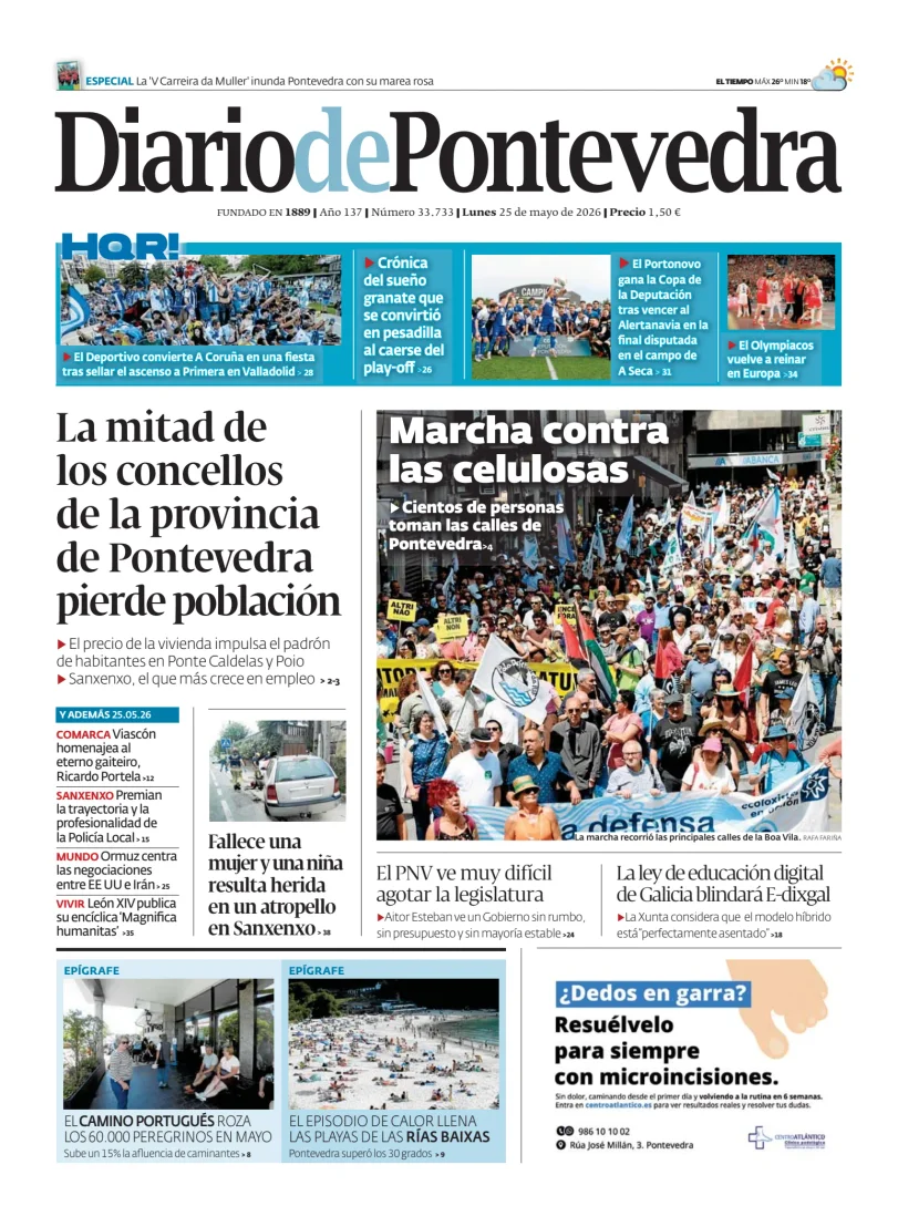 Diario de Pontevedra — 25/05