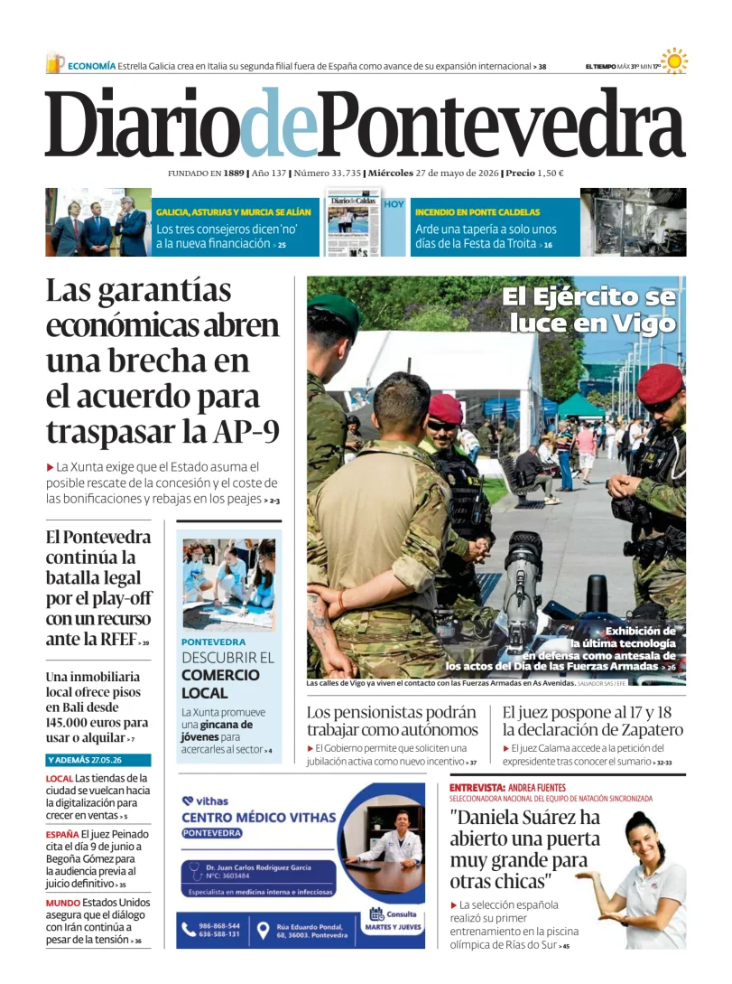 Diario de Pontevedra — 27/05