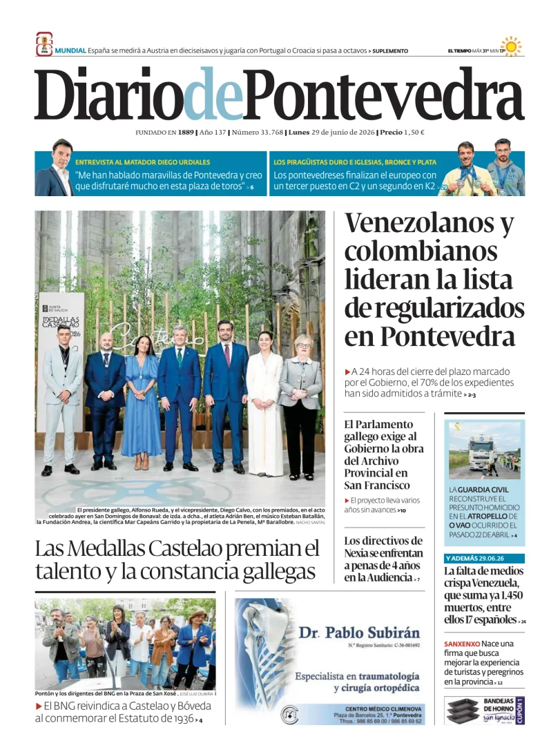 Diario de Pontevedra — 29/06