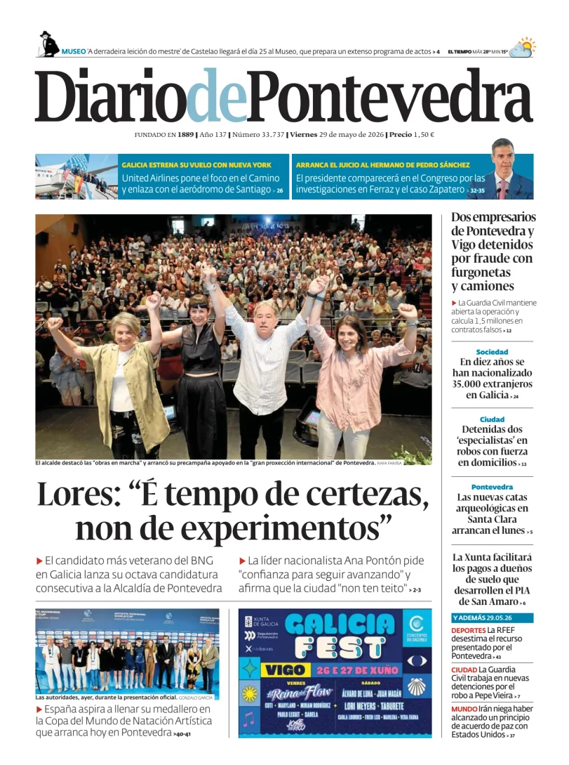 Diario de Pontevedra — 29/05