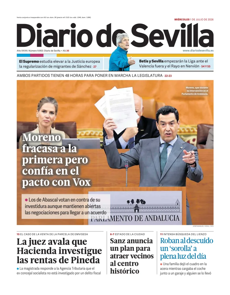 Diario de Sevilla — 01/07
