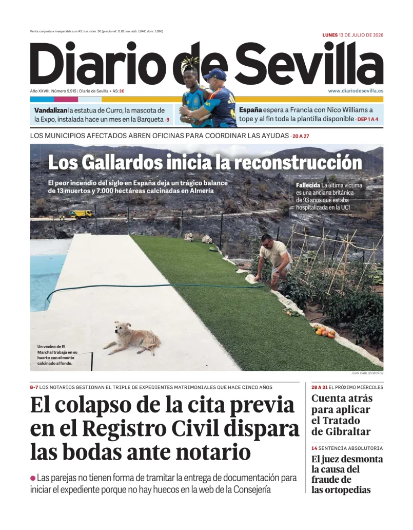 Diario de Sevilla — 13/07