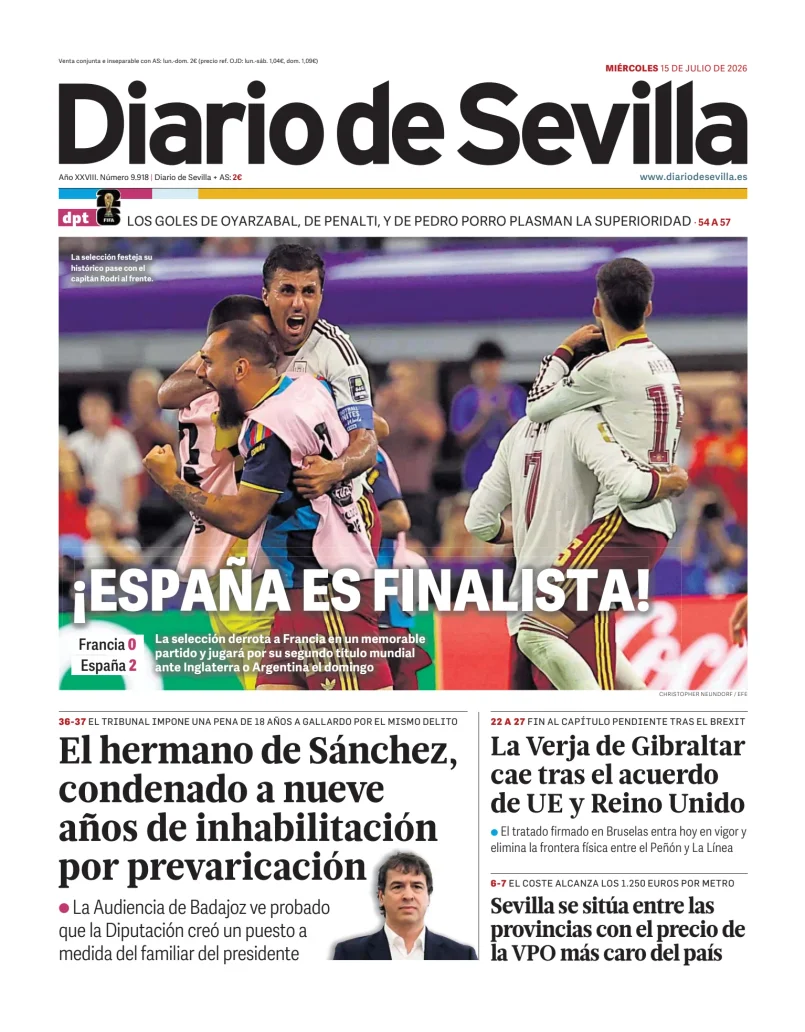 Diario de Sevilla — 15/07