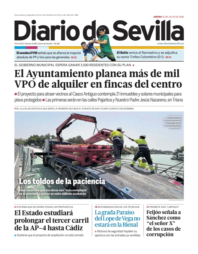 Diario de Sevilla — 23/07