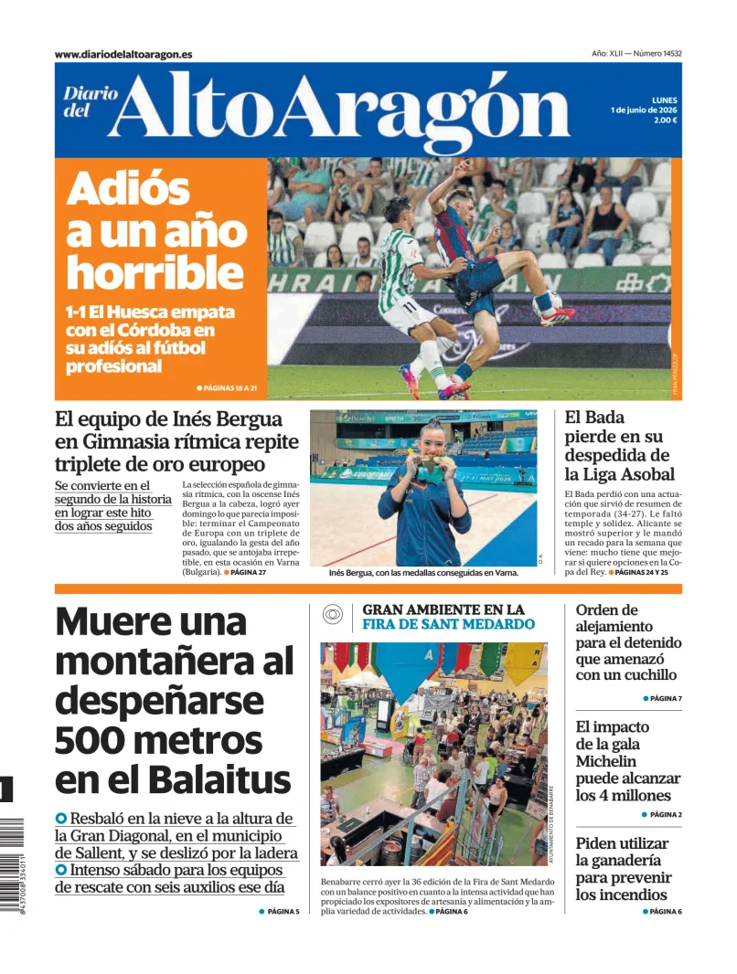 Diario del Alto Aragón — 01/06