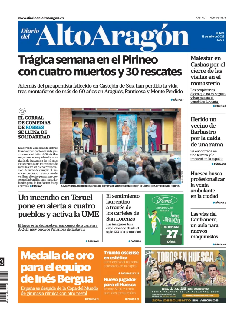 Diario del Alto Aragón — 13/07