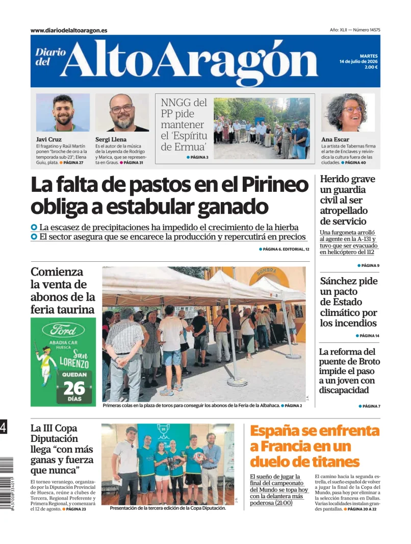 Diario del Alto Aragón — 14/07