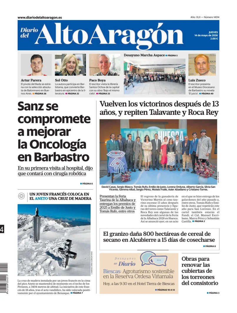 Diario del Alto Aragón — 14/05