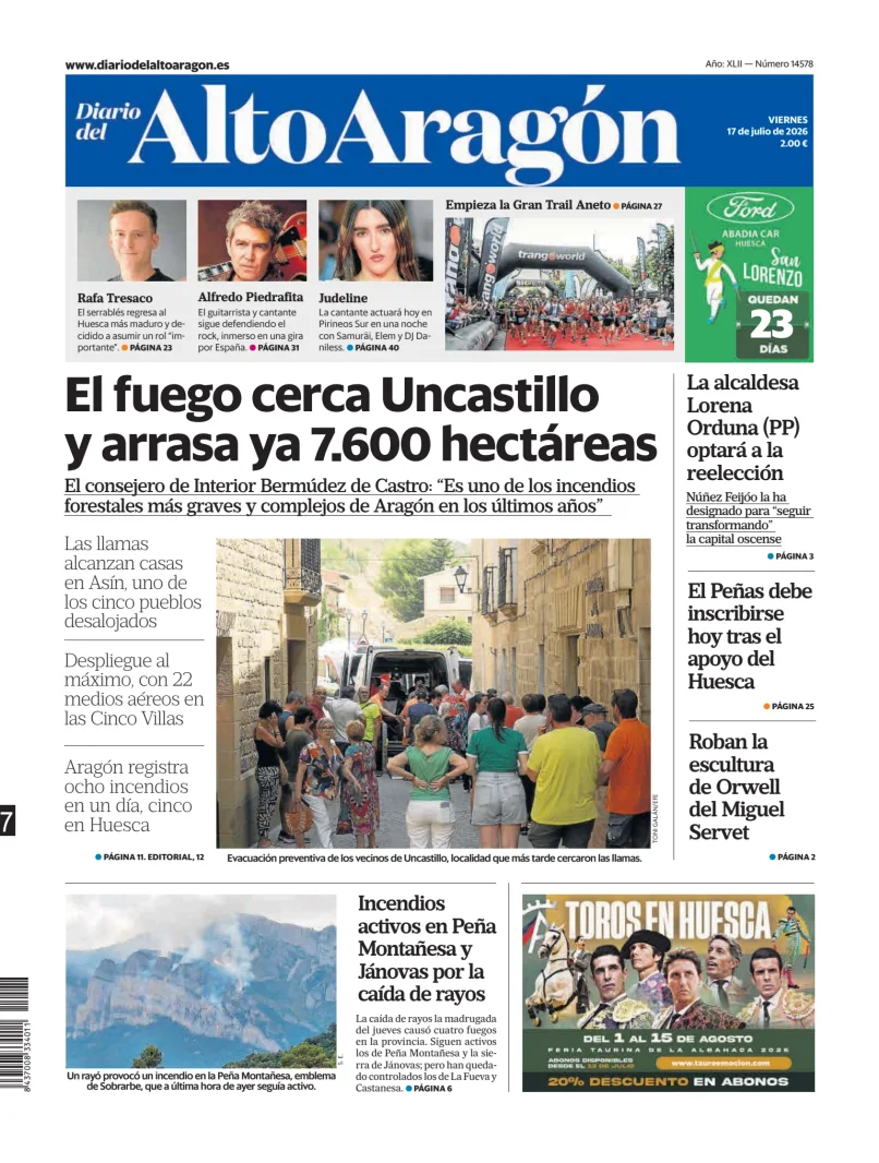Diario del Alto Aragón — 17/07