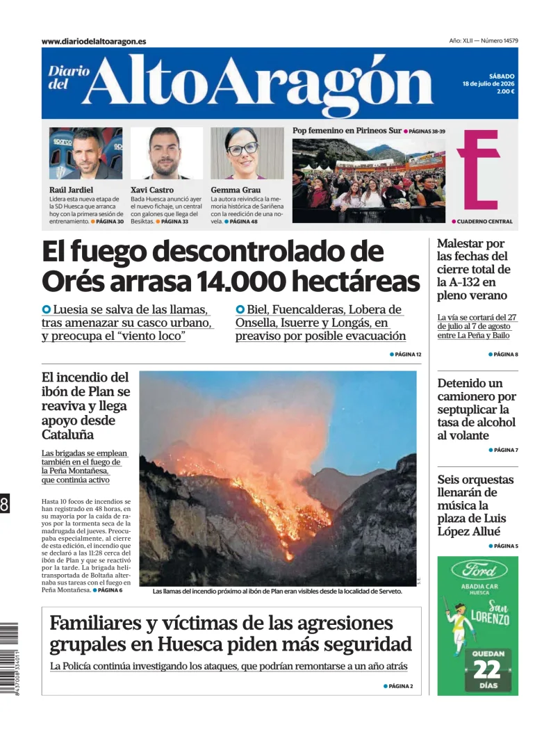 Diario del Alto Aragón — 18/07