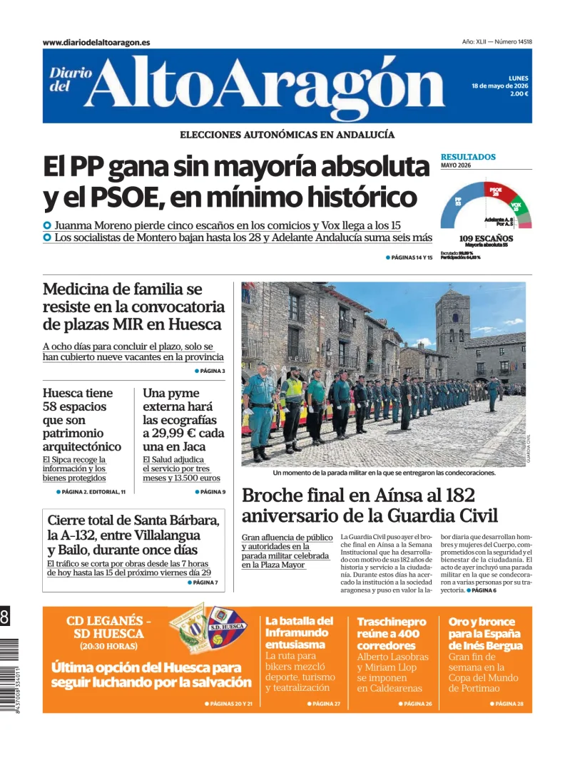Diario del Alto Aragón — 18/05