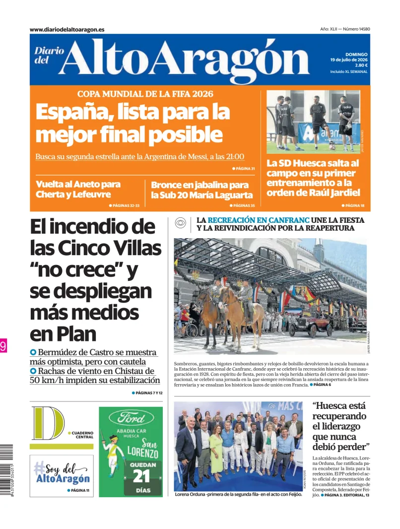 Diario del Alto Aragón — 19/07