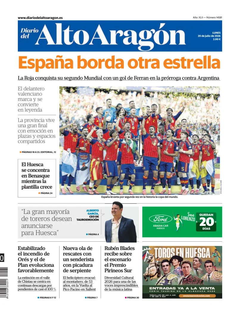 Diario del Alto Aragón — 20/07