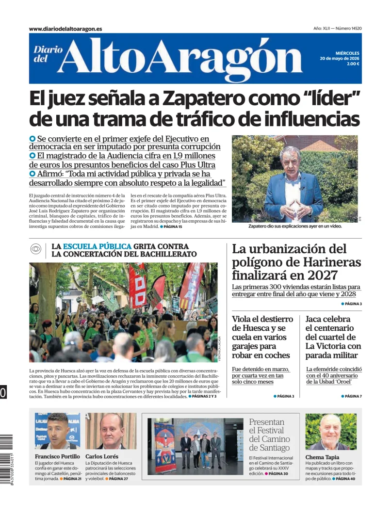 Diario del Alto Aragón — 20/05