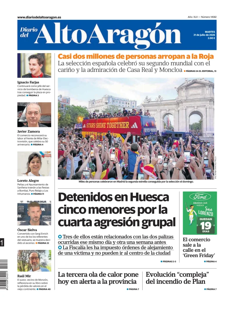 Diario del Alto Aragón — 21/07