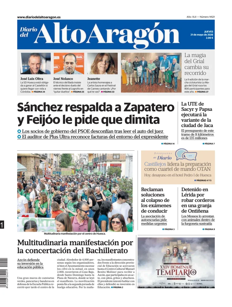 Diario del Alto Aragón — 21/05