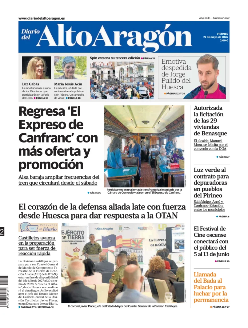 Diario del Alto Aragón — 22/05
