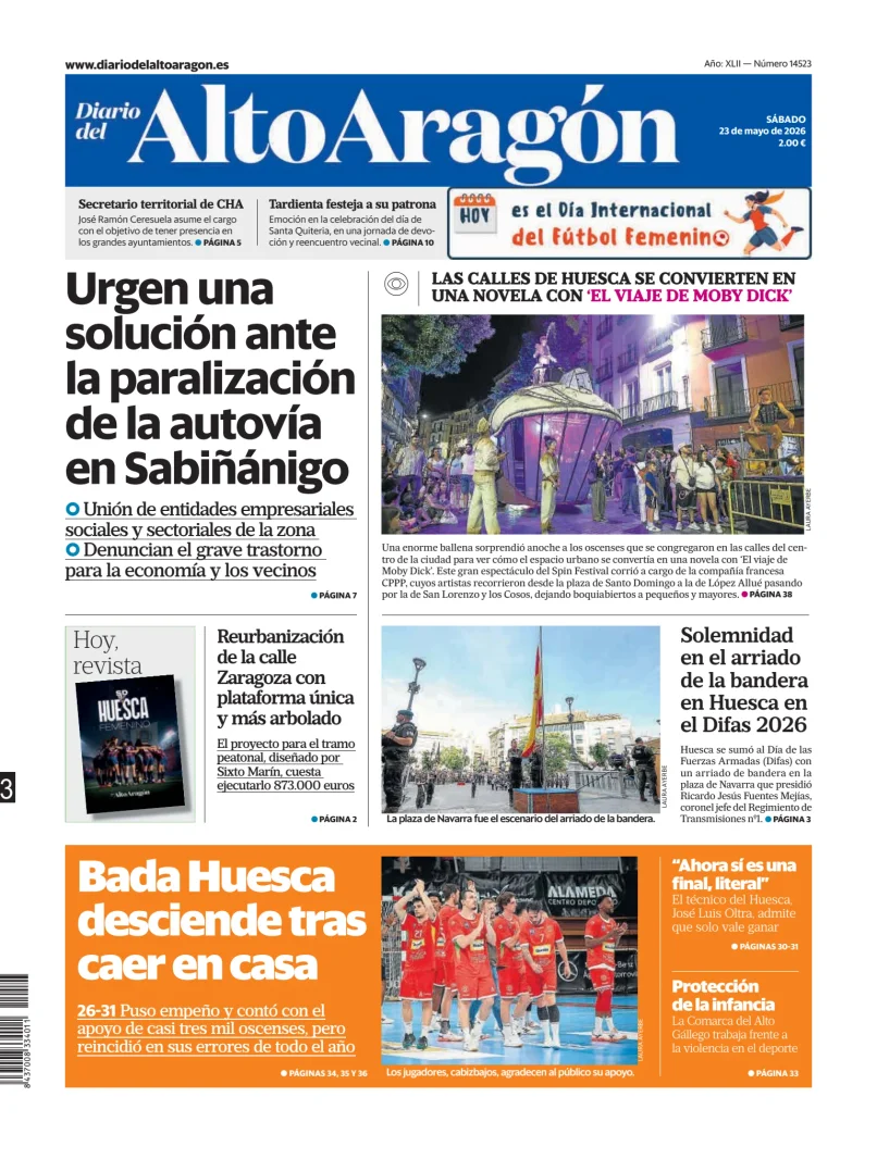 Diario del Alto Aragón — 23/05