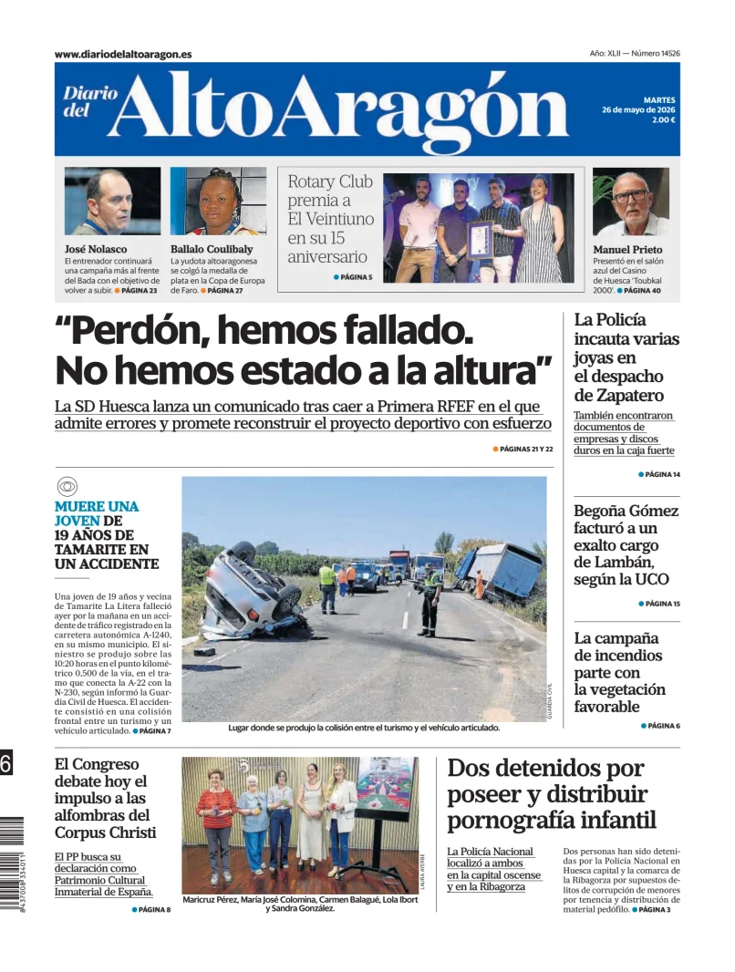 Diario del Alto Aragón — 26/05