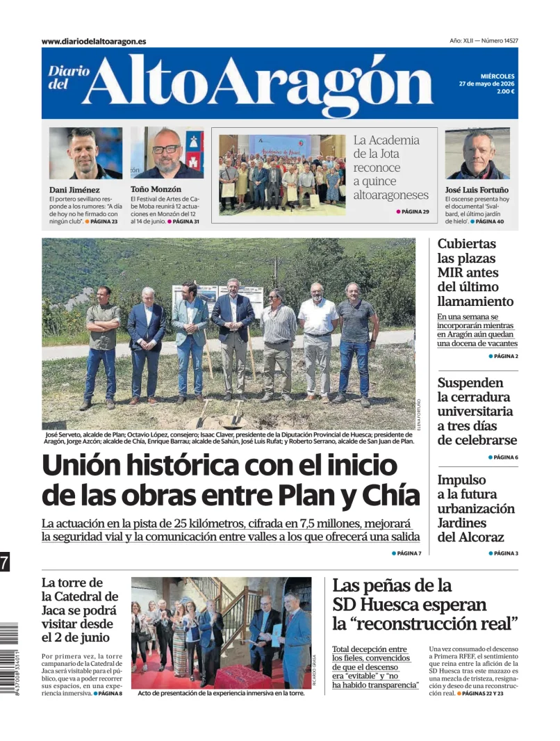 Diario del Alto Aragón — 27/05
