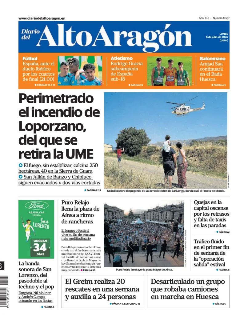 Diario del Alto Aragón — 06/07