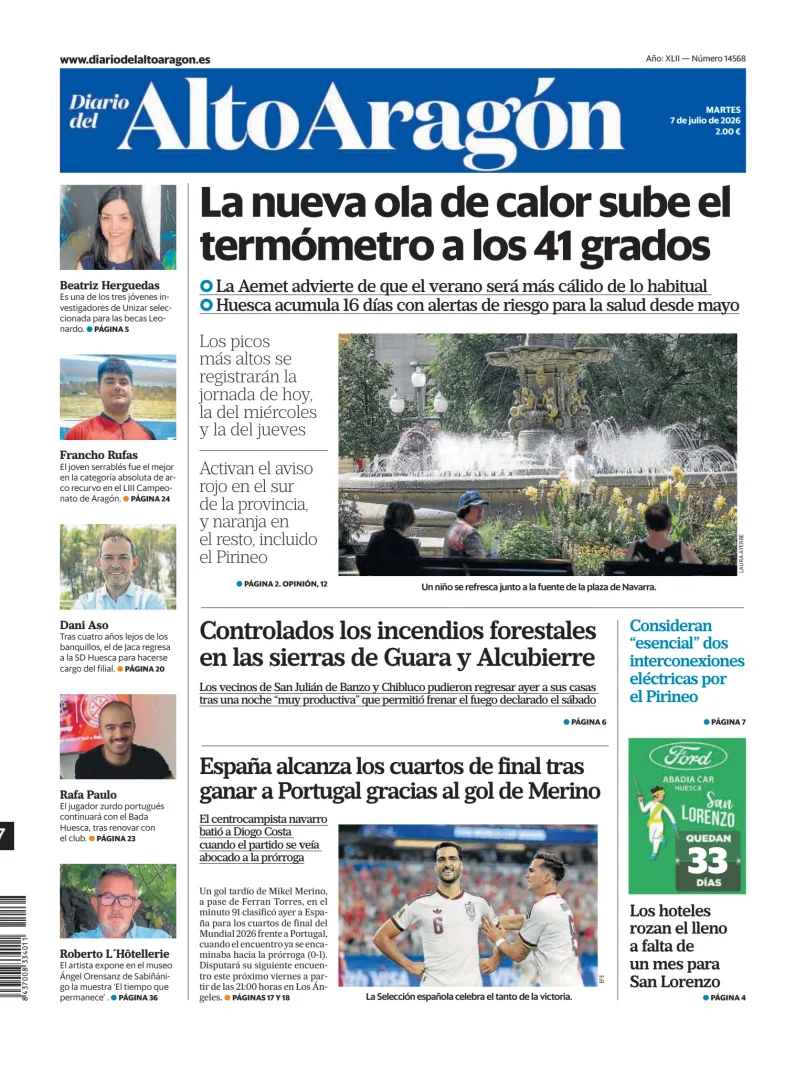 Diario del Alto Aragón — 07/07