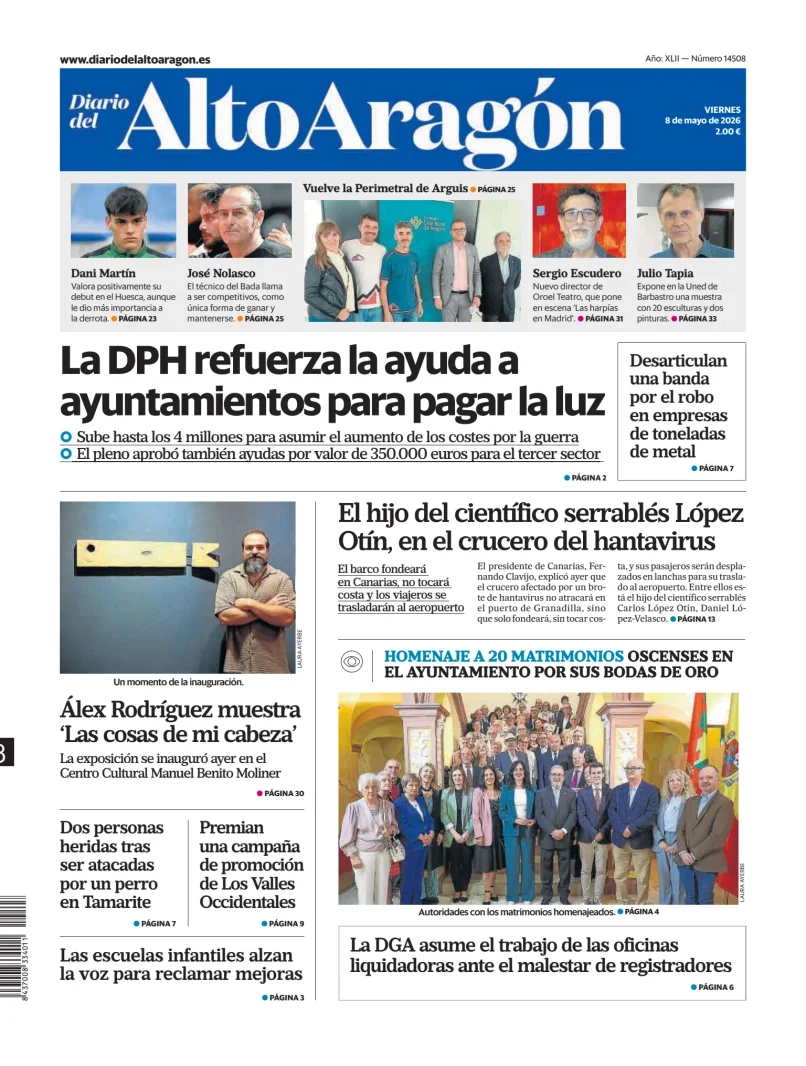 Diario del Alto Aragón — 08/05