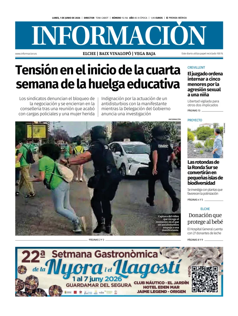 Diario Informacion (Elche y Vega Baja) — 01/06