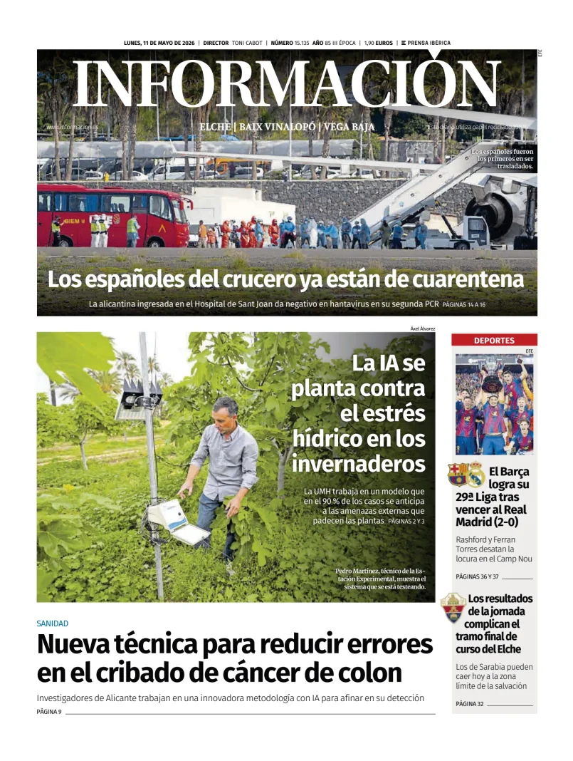 Diario Informacion (Elche y Vega Baja) — 11/05